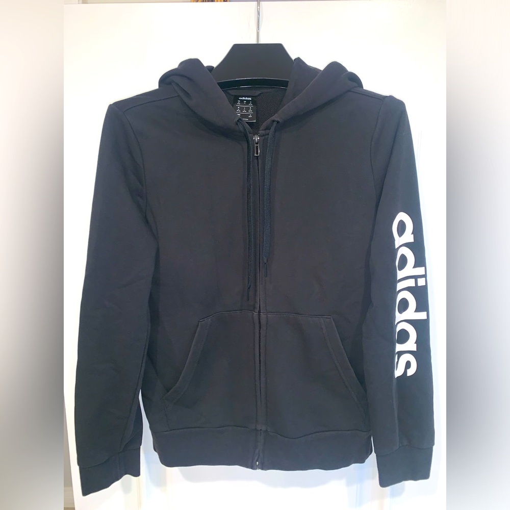 Adidas zip up jacket; activewear